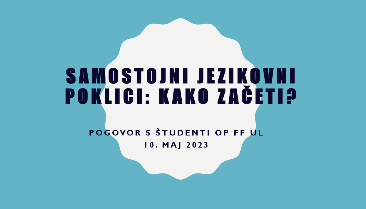 samostojni jezikovni poklici