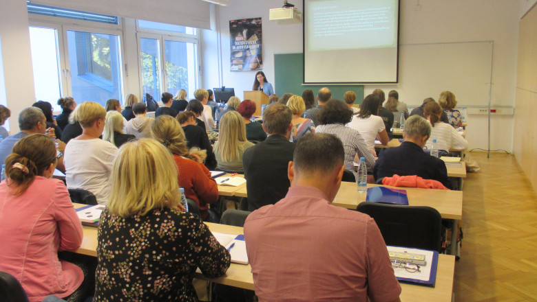 Predavanje Zgodovina čustev in viri pri pouku zgodovine – doc. dr. Irena Selišnik, foto: Jasna Pinter