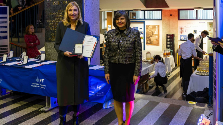 Mag. Ana Marija Lamut z dekanjo